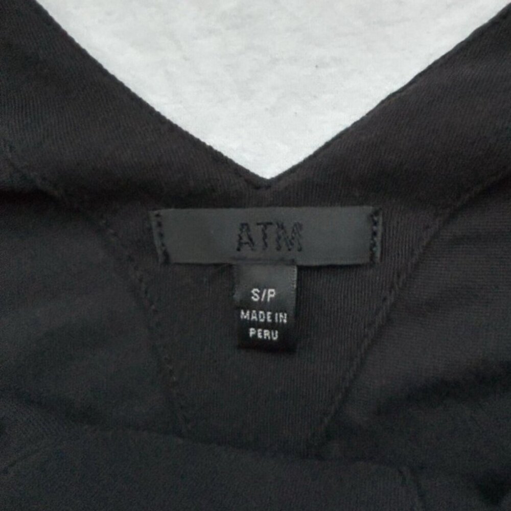 ATM Anthony Thomas Melillo Size S Black High Torison Jumpsuit Romper - Picture 6 of 14